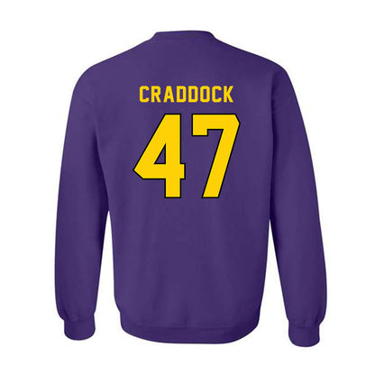 East Carolina - NCAA Baseball : Luke Craddock - Classic Shersey Crewneck Sweatshirt-1