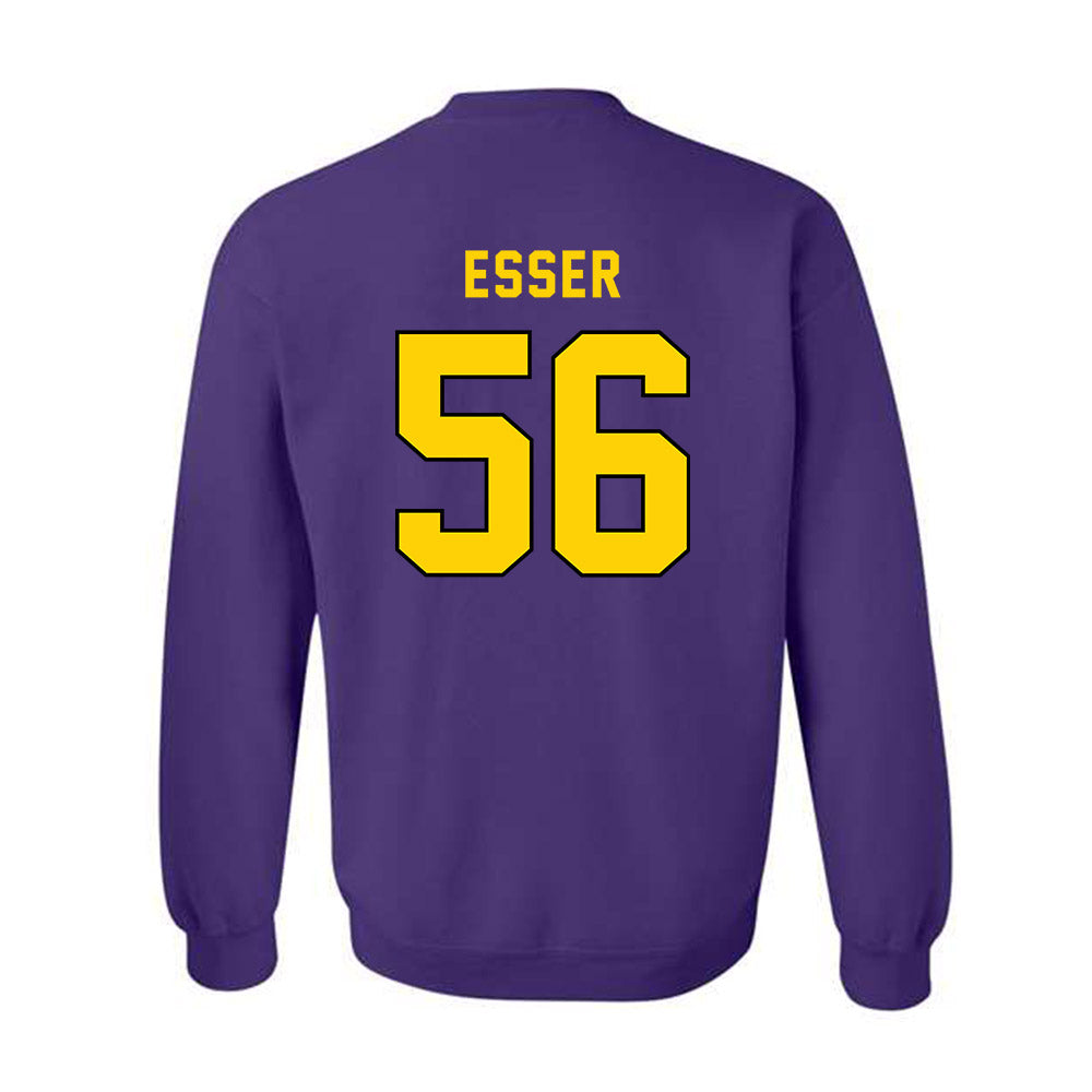 East Carolina - NCAA Football : Bryson Esser - Classic Shersey Crewneck Sweatshirt-1