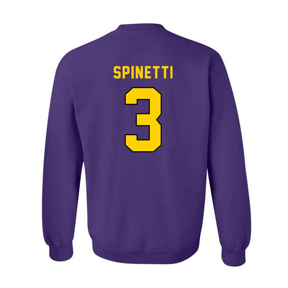 East Carolina - NCAA Women's Soccer : Gia Spinetti - Classic Shersey Crewneck Sweatshirt-1