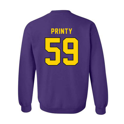 East Carolina - NCAA Football : Reagan Printy - Classic Shersey Crewneck Sweatshirt-1