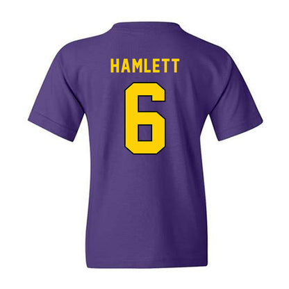 East Carolina - NCAA Football : Kanen Hamlett - Classic Shersey Youth T-Shirt-1