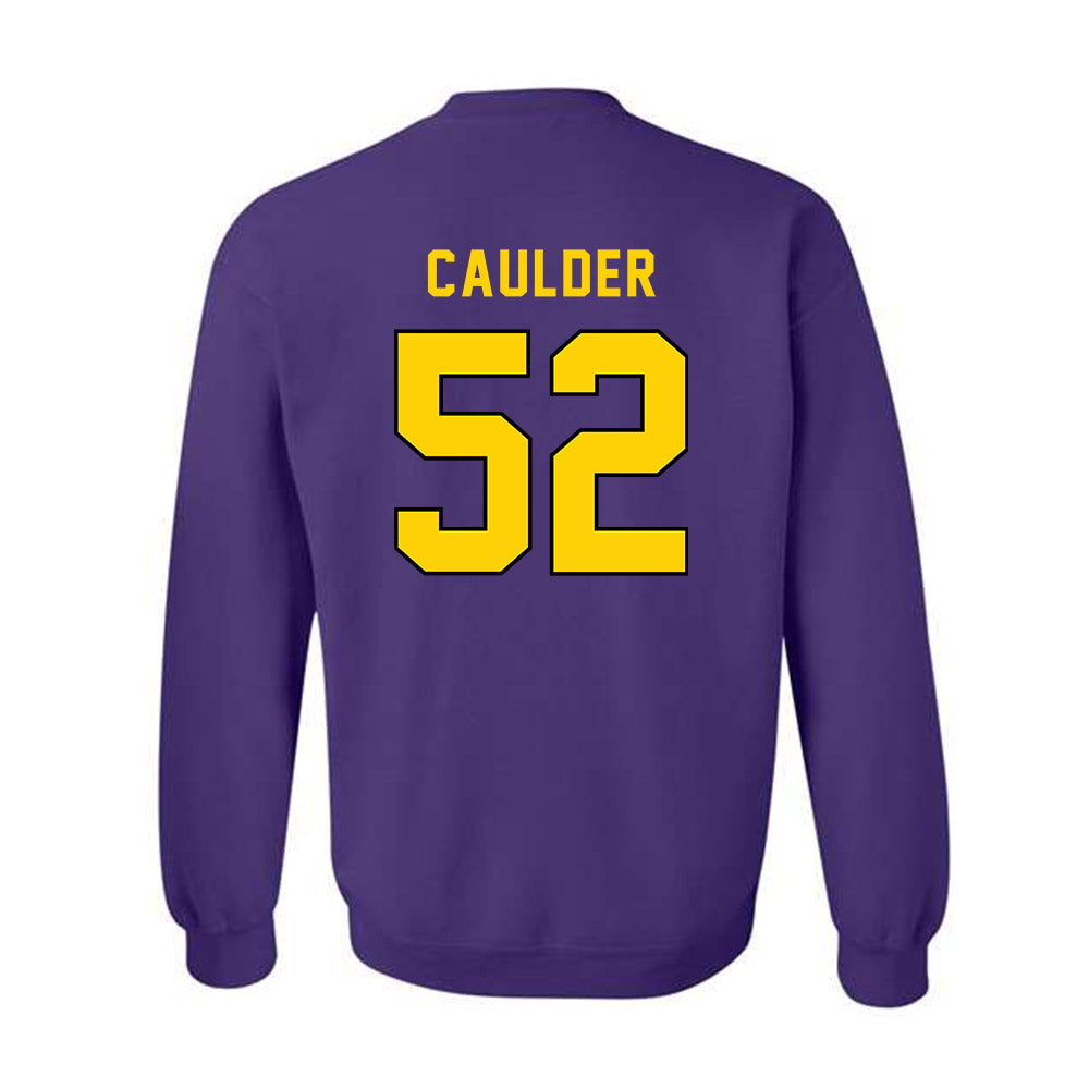 East Carolina - NCAA Football : Zach Caulder - Classic Shersey Crewneck Sweatshirt-1