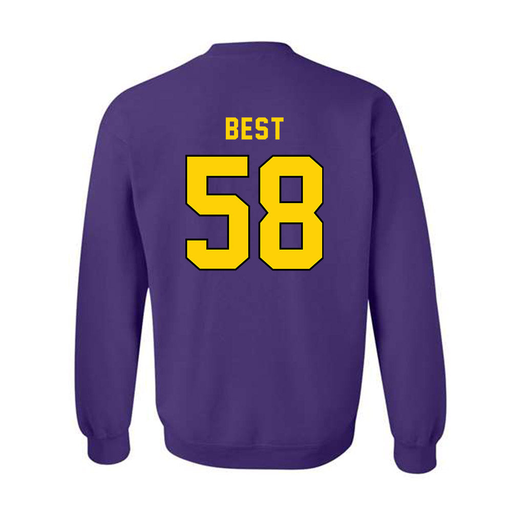 East Carolina - NCAA Football : Brandon Best - Classic Shersey Crewneck Sweatshirt-1
