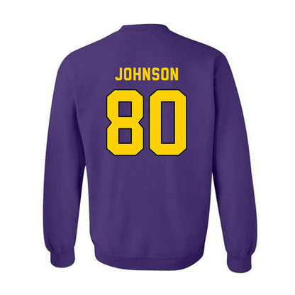 East Carolina - NCAA Football : Ty Johnson - Classic Shersey Crewneck Sweatshirt-1
