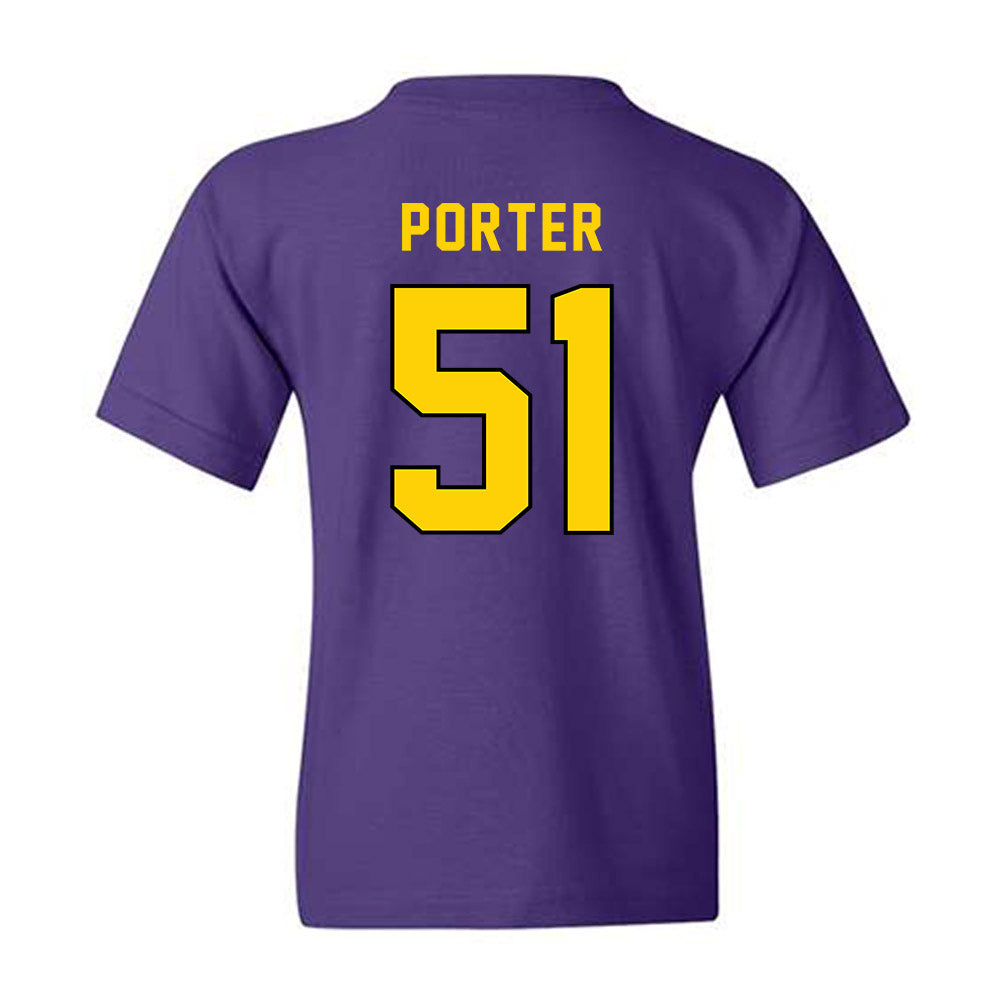 East Carolina - NCAA Football : Lindell Porter - Classic Shersey Youth T-Shirt-1
