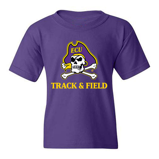 East Carolina - NCAA Men's Track & Field : Rashun Fountain - Classic Shersey Youth T-Shirt-0