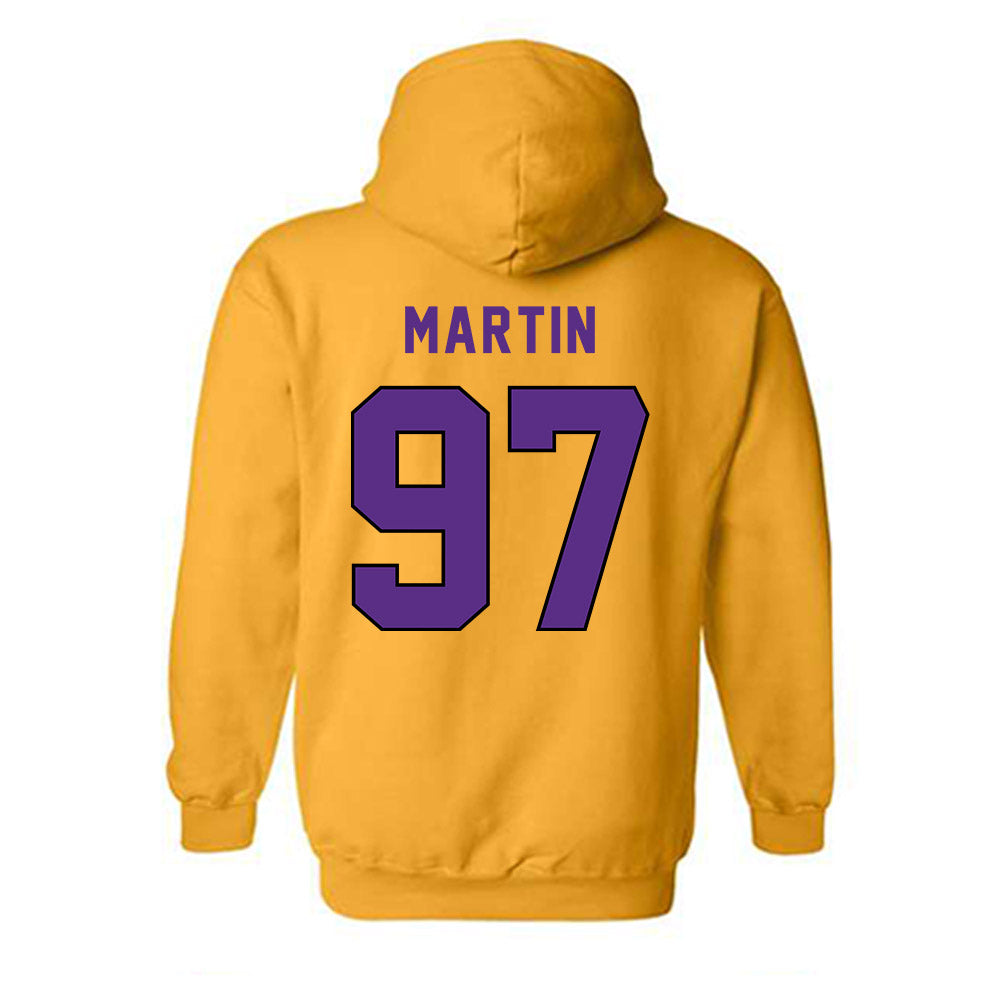 East Carolina - NCAA Football : Jacoby Martin - Classic Shersey Hooded Sweatshirt-1