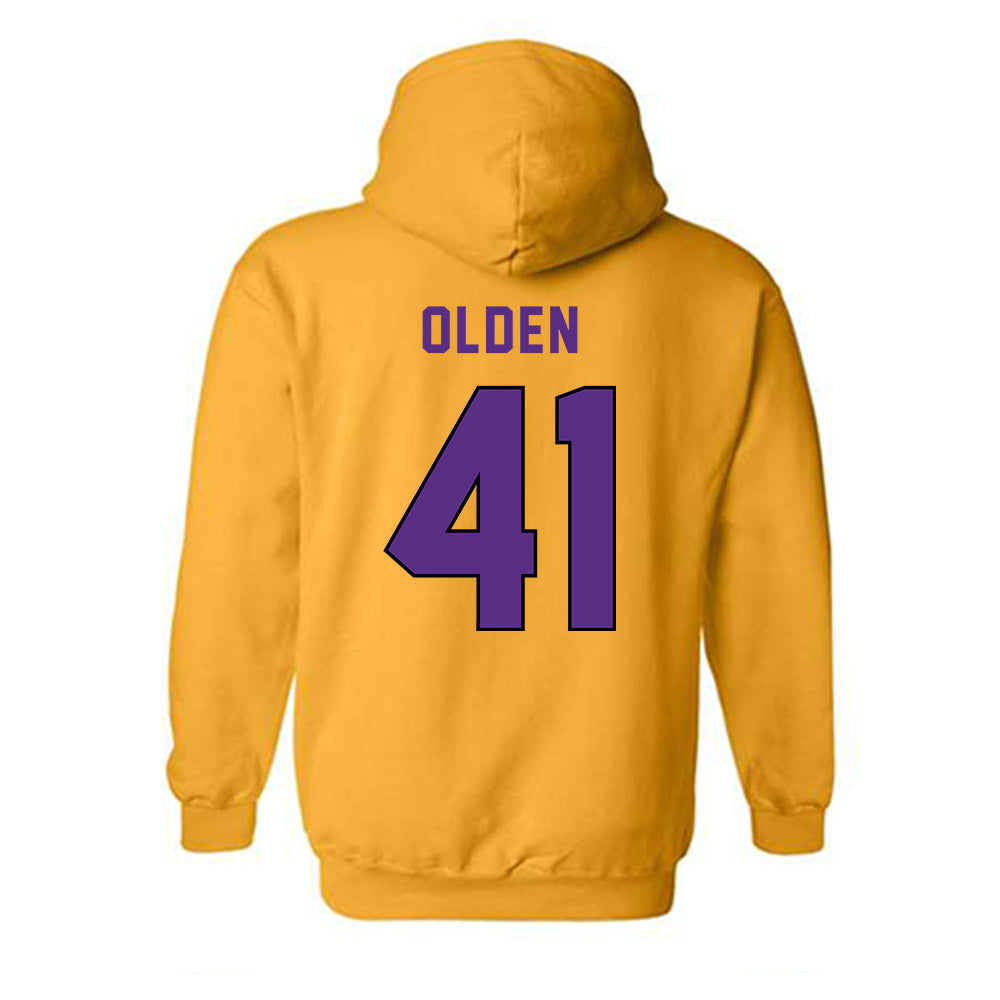 East Carolina - NCAA Football : Jayden Olden - Classic Shersey Hooded Sweatshirt-1