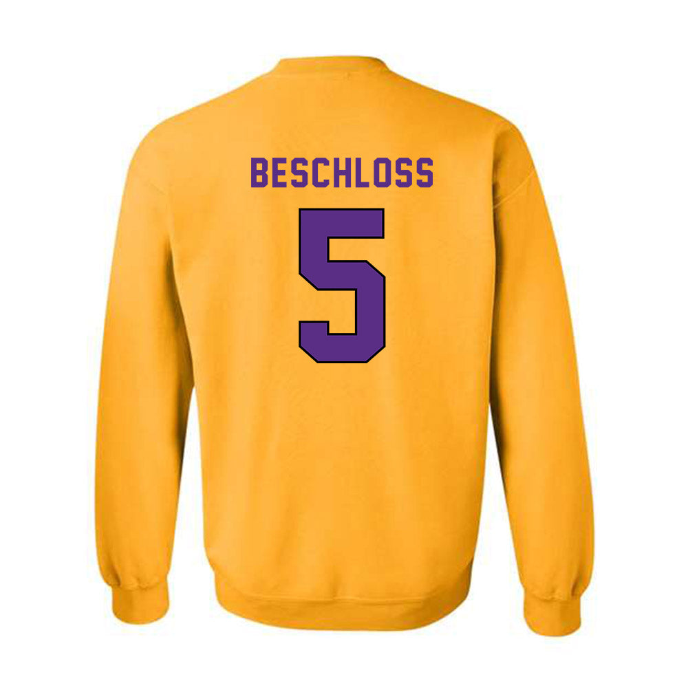 East Carolina - NCAA Baseball : Gabe Beschloss - Classic Shersey Crewneck Sweatshirt-1
