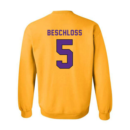 East Carolina - NCAA Baseball : Gabe Beschloss - Classic Shersey Crewneck Sweatshirt-1