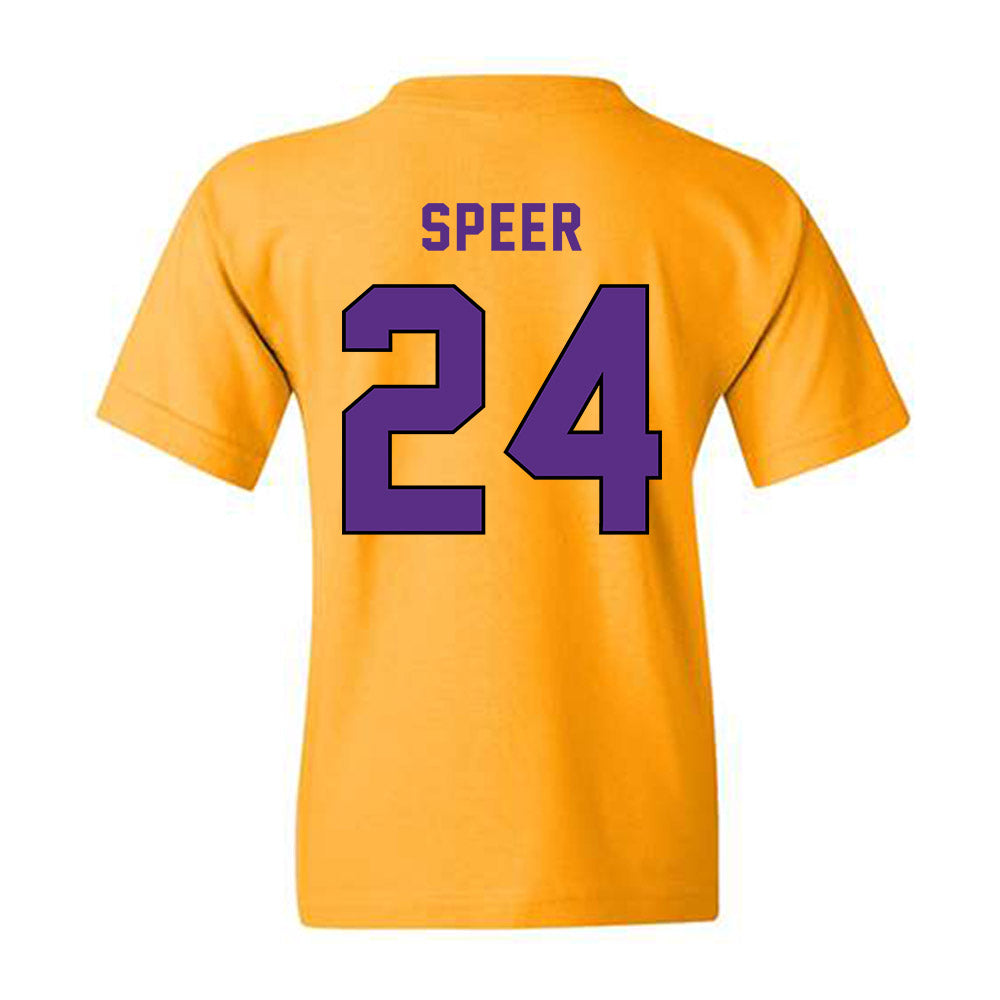 East Carolina - NCAA Football : Durante Speer - Classic Shersey Youth T-Shirt-1