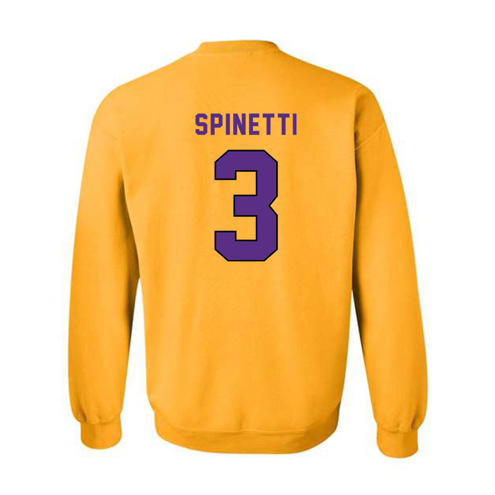 East Carolina - NCAA Women's Soccer : Gia Spinetti - Classic Shersey Crewneck Sweatshirt-1