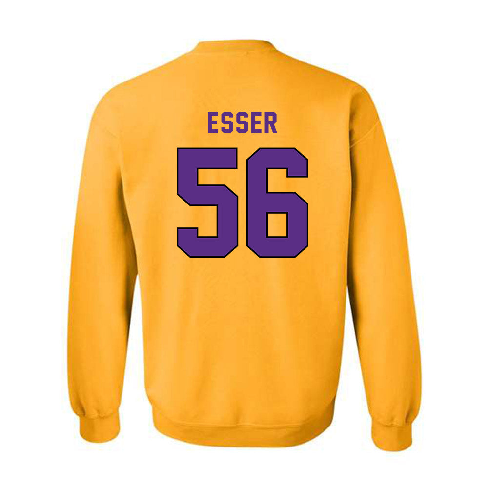 East Carolina - NCAA Football : Bryson Esser - Classic Shersey Crewneck Sweatshirt-1
