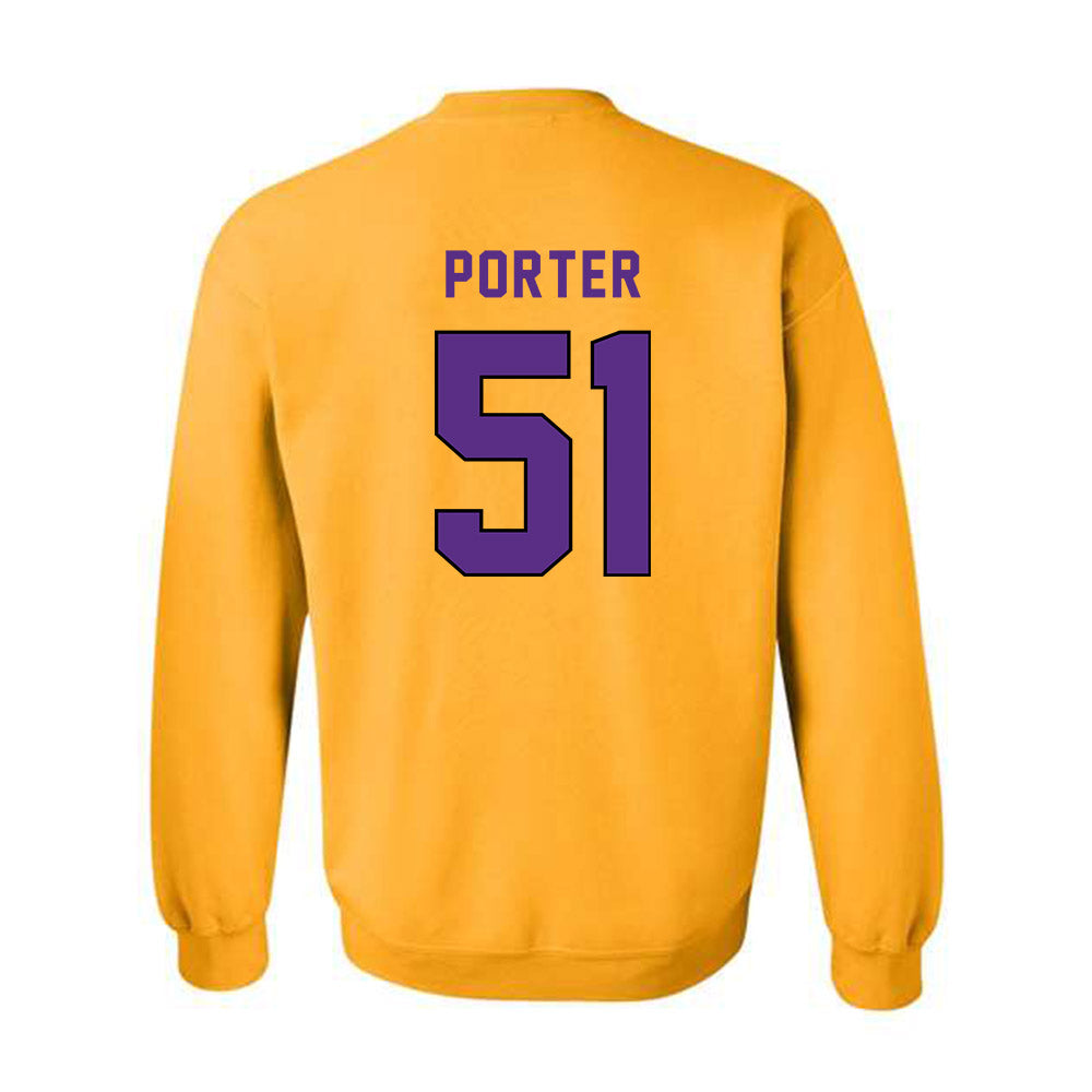 East Carolina - NCAA Football : Lindell Porter - Classic Shersey Crewneck Sweatshirt-1