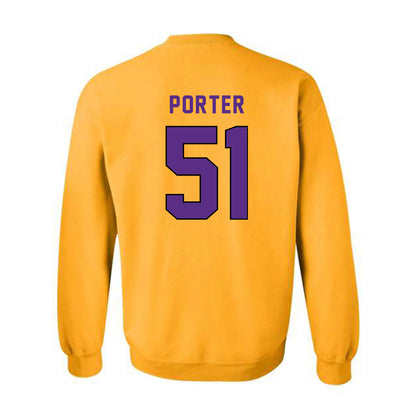 East Carolina - NCAA Football : Lindell Porter - Classic Shersey Crewneck Sweatshirt-1