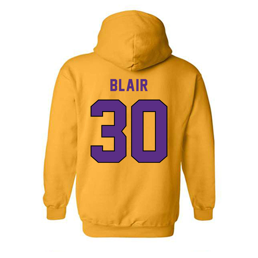 East Carolina - NCAA Women's Basketball : Sara Lee Blair - Classic Shersey Hooded Sweatshirt-1