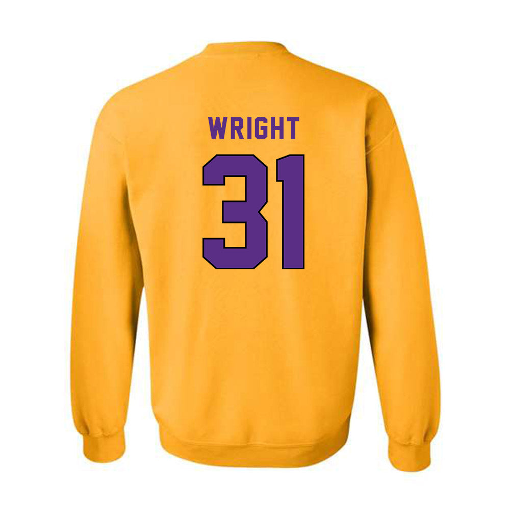East Carolina - NCAA Football : McCallum Wright - Classic Shersey Crewneck Sweatshirt-1
