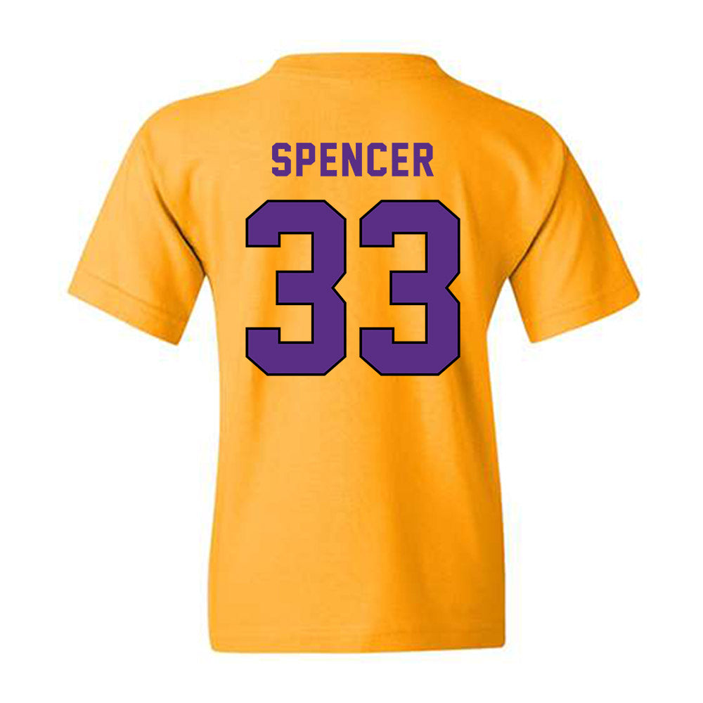 East Carolina - NCAA Football : Terande Spencer - Classic Shersey Youth T-Shirt-1