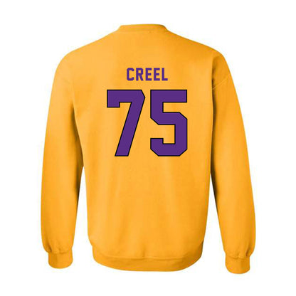 East Carolina - NCAA Football : Hayes Creel - Classic Shersey Crewneck Sweatshirt-1