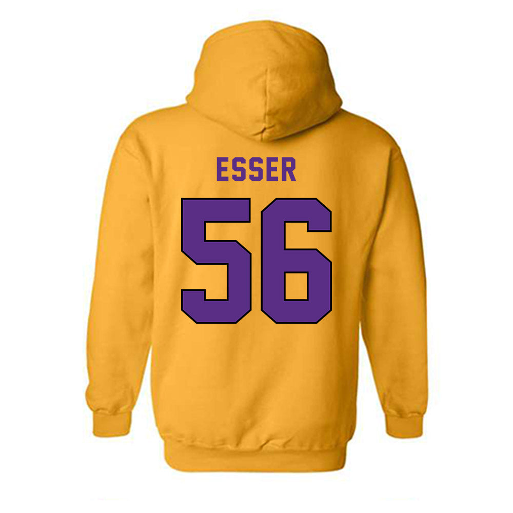 East Carolina - NCAA Football : Bryson Esser - Classic Shersey Hooded Sweatshirt-1