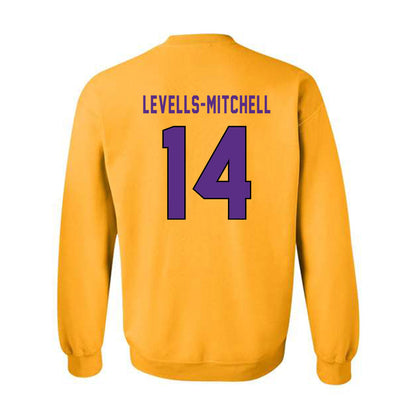 East Carolina - NCAA Football : Ashton Levells-Mitchell - Classic Shersey Crewneck Sweatshirt-1