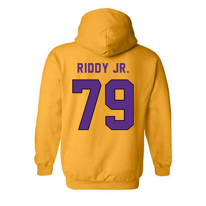 East Carolina - NCAA Football : Sam Riddy Jr. - Classic Shersey Hooded Sweatshirt-1