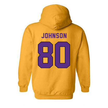 East Carolina - NCAA Football : Ty Johnson - Classic Shersey Hooded Sweatshirt-1