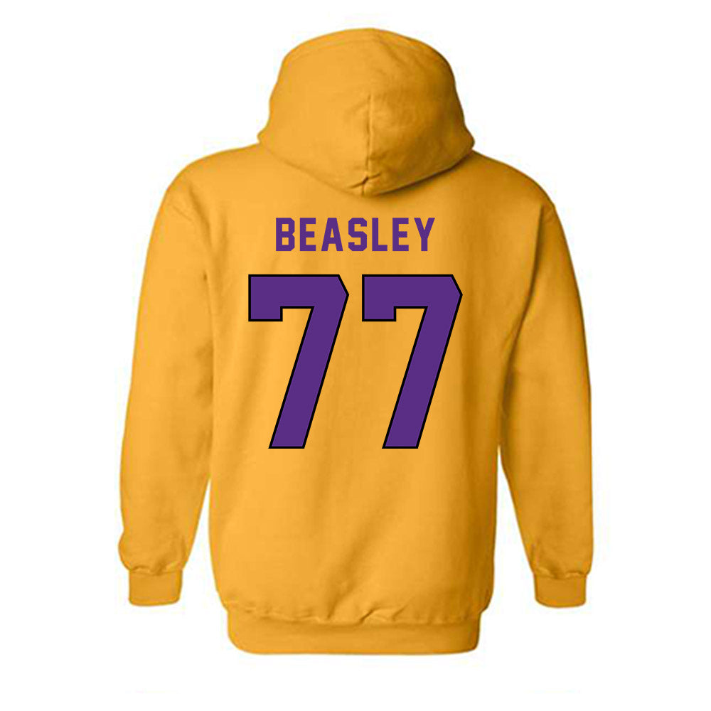 East Carolina - NCAA Baseball : Brett Beasley - Classic Shersey Hooded Sweatshirt-1