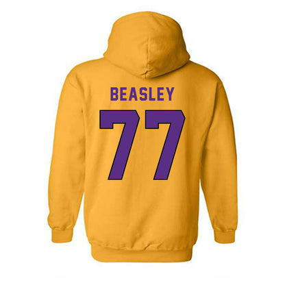 East Carolina - NCAA Baseball : Brett Beasley - Classic Shersey Hooded Sweatshirt-1