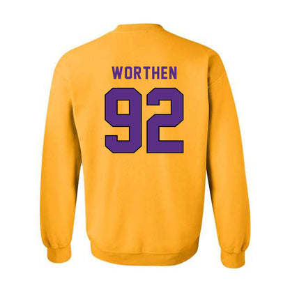East Carolina - NCAA Football : Dylon Worthen - Classic Shersey Crewneck Sweatshirt-1