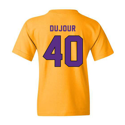 East Carolina - NCAA Football : Kendrick DuJour - Classic Shersey Youth T-Shirt-1