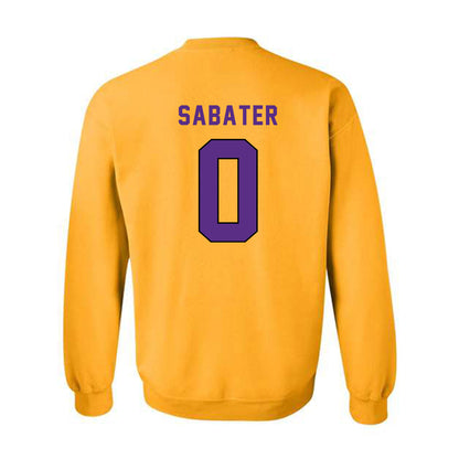 East Carolina - NCAA Baseball : Jeff Sabater - Classic Shersey Crewneck Sweatshirt-1