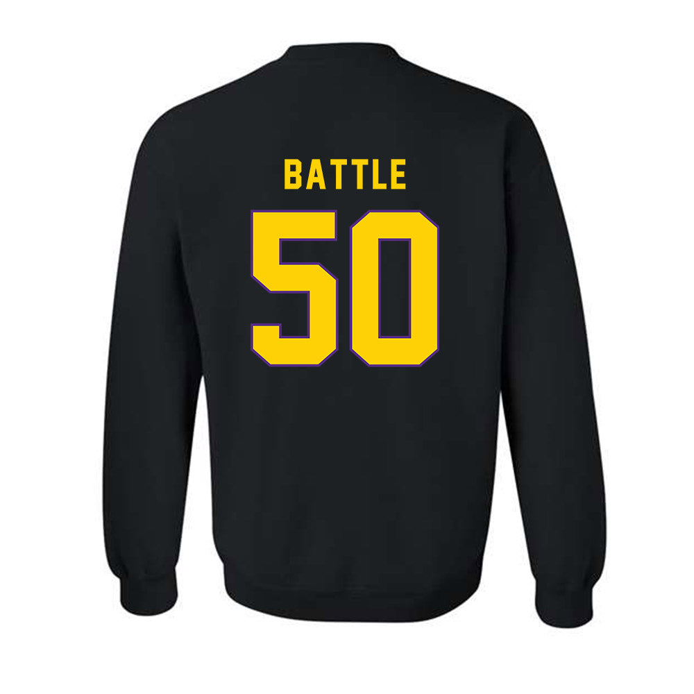 East Carolina - NCAA Football : Josh Battle - Classic Shersey Crewneck Sweatshirt-1
