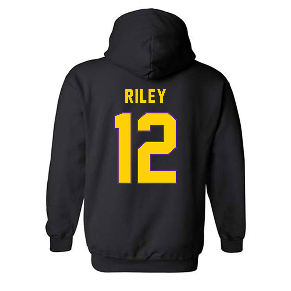 East Carolina - NCAA Men's Basketball : Jordan Riley - Classic Shersey Hooded Sweatshirt-1