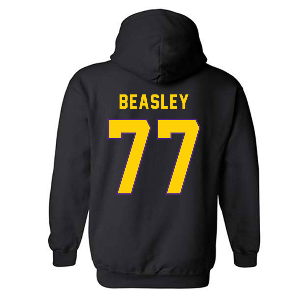 East Carolina - NCAA Baseball : Brett Beasley - Classic Shersey Hooded Sweatshirt-1