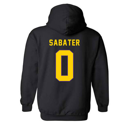East Carolina - NCAA Baseball : Jeff Sabater - Classic Shersey Hooded Sweatshirt-1