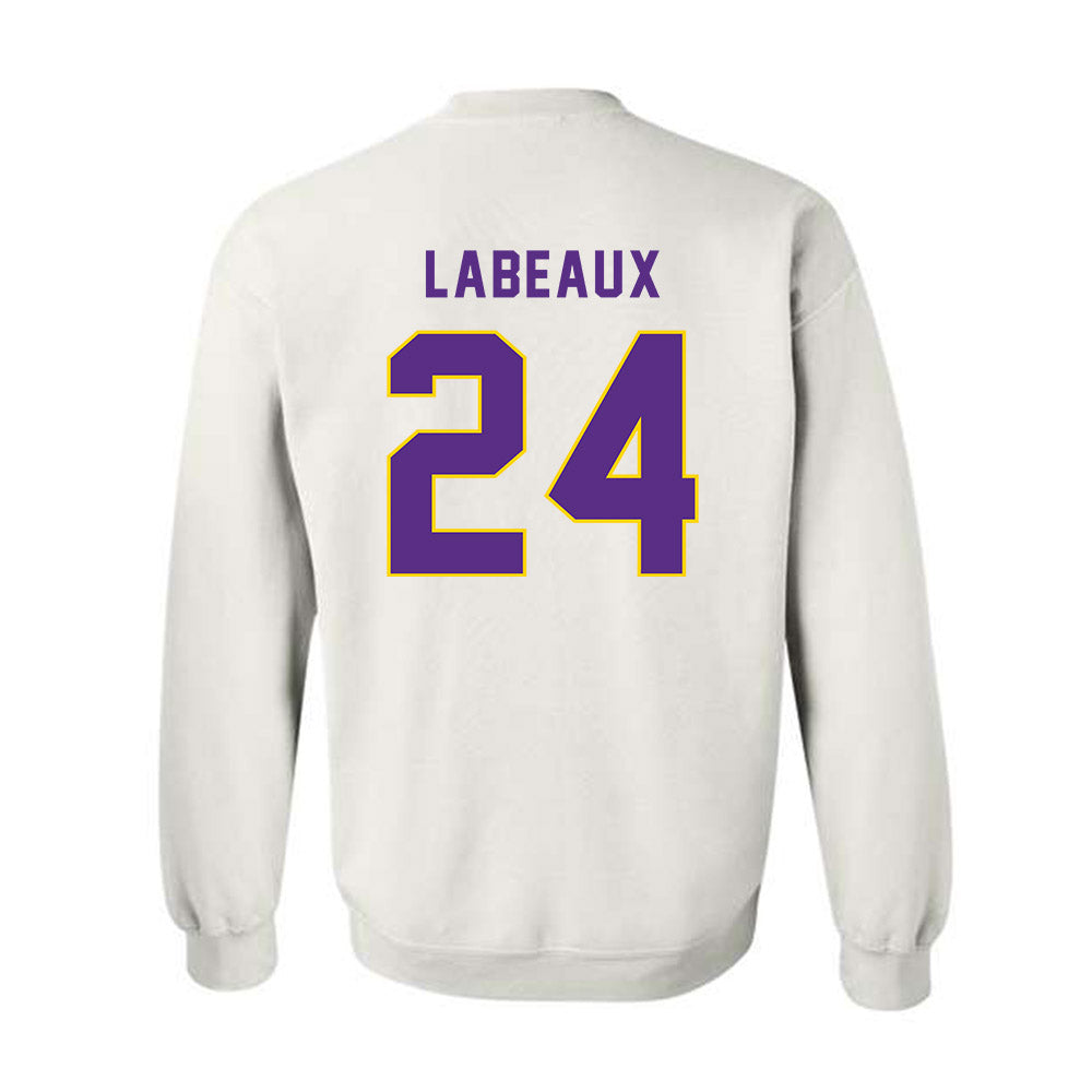 East Carolina - NCAA Men's Basketball : Trevion LaBeaux - Classic Shersey Crewneck Sweatshirt-1
