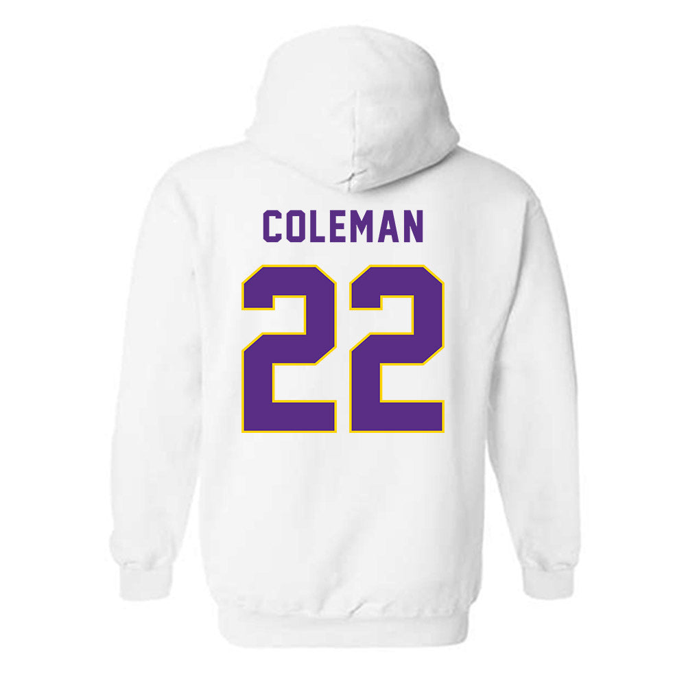 East Carolina - NCAA Football : David Coleman - Classic Shersey Hooded Sweatshirt-1