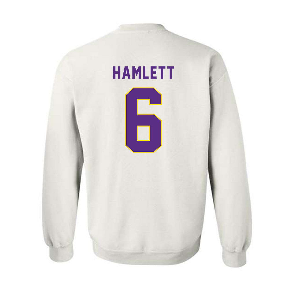 East Carolina - NCAA Football : Kanen Hamlett - Classic Shersey Crewneck Sweatshirt-1