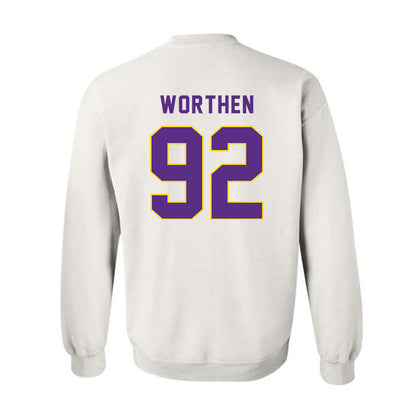 East Carolina - NCAA Football : Dylon Worthen - Classic Shersey Crewneck Sweatshirt-1