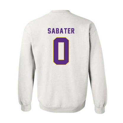 East Carolina - NCAA Baseball : Jeff Sabater - Classic Shersey Crewneck Sweatshirt-1