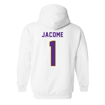 East Carolina - NCAA Baseball : Carlos Jacome - Classic Shersey Hooded Sweatshirt-1