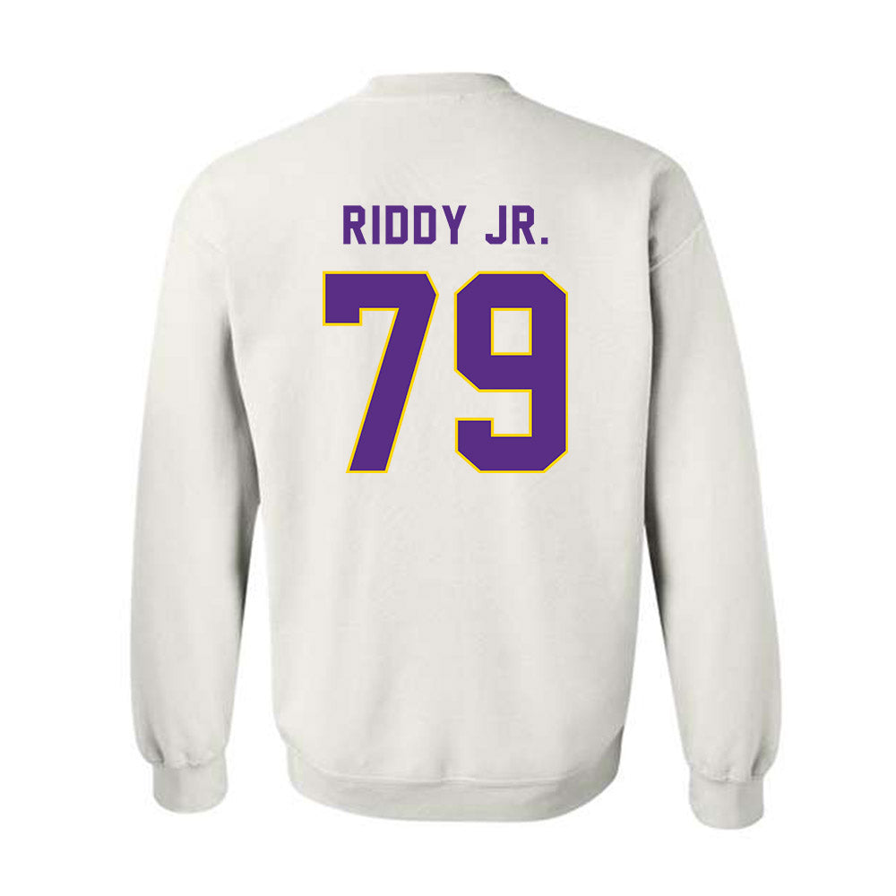 East Carolina - NCAA Football : Sam Riddy Jr. - Classic Shersey Crewneck Sweatshirt-1