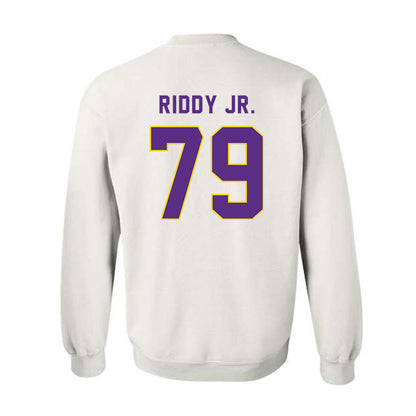 East Carolina - NCAA Football : Sam Riddy Jr. - Classic Shersey Crewneck Sweatshirt-1