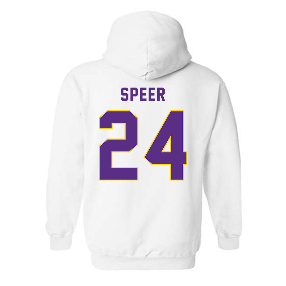 East Carolina - NCAA Football : Durante Speer - Classic Shersey Hooded Sweatshirt-1