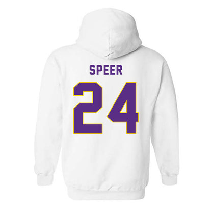 East Carolina - NCAA Football : Durante Speer - Classic Shersey Hooded Sweatshirt-1