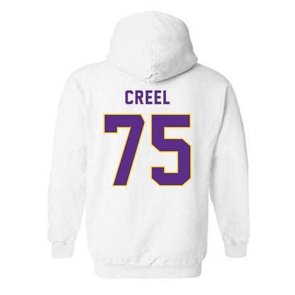 East Carolina - NCAA Football : Hayes Creel - Classic Shersey Hooded Sweatshirt-1