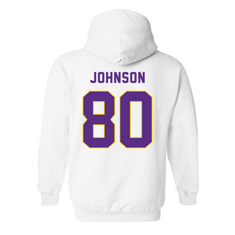 East Carolina - NCAA Football : Ty Johnson - Classic Shersey Hooded Sweatshirt-1