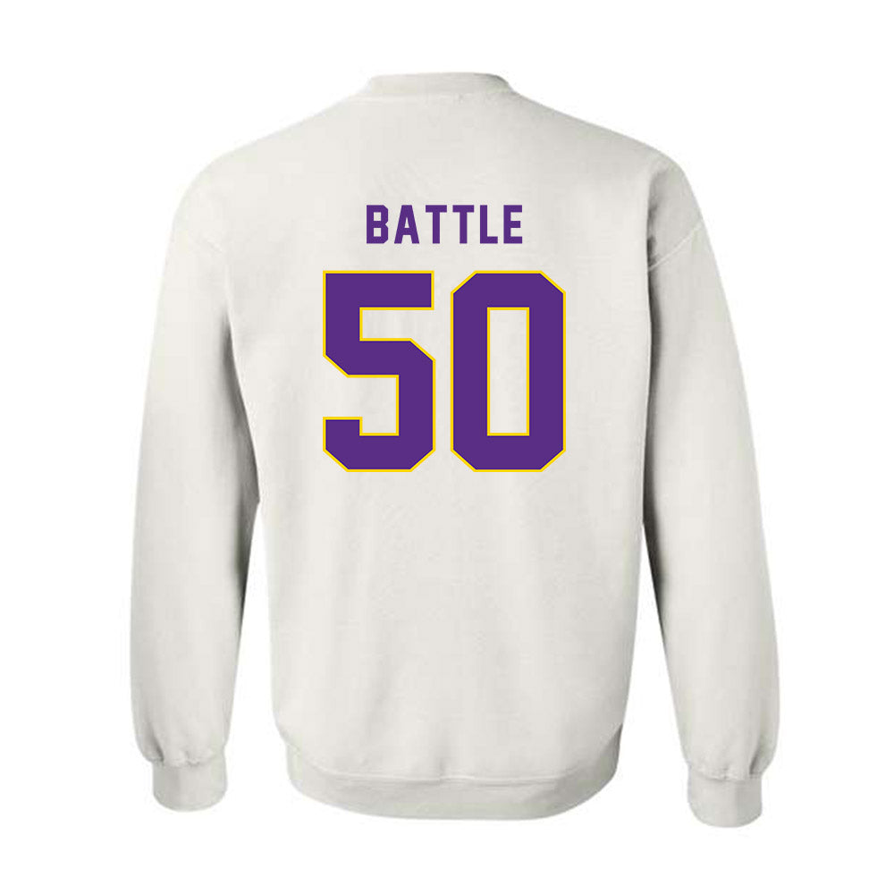 East Carolina - NCAA Football : Josh Battle - Classic Shersey Crewneck Sweatshirt-1