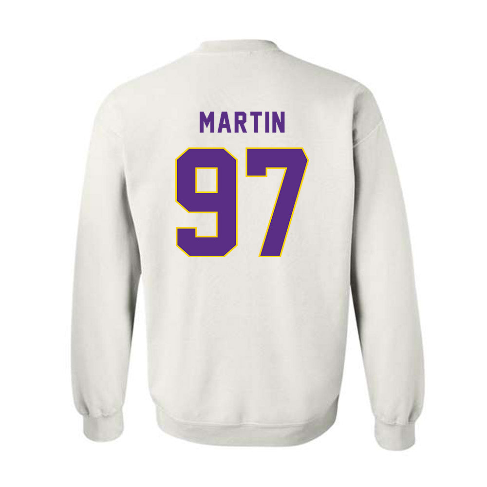 East Carolina - NCAA Football : Jacoby Martin - Classic Shersey Crewneck Sweatshirt-1